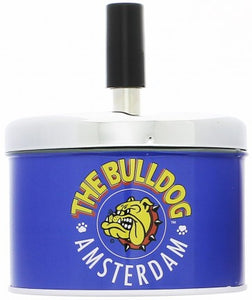 SPINNING ASHTRAY BULLDOG BLUE